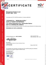 TUV CERT TZOANOS MARILENA 14001 2024 EN